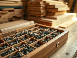 Jak dobrać odpowiednie wkręty ciesielskie do rodzaju drewna