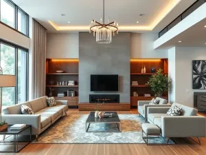 Malowanie nowoczesnych wnętrz 