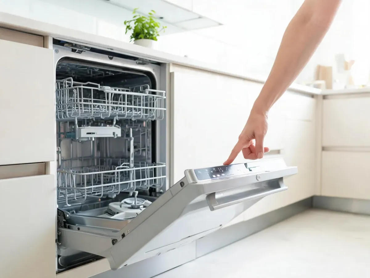 Jak włączyć czyszczenie zmywarki Electrolux?