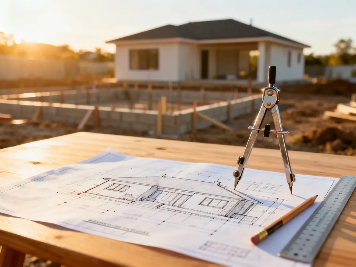 Budowa domu parterowego 120m2 – koszty, projekty, etapy prac