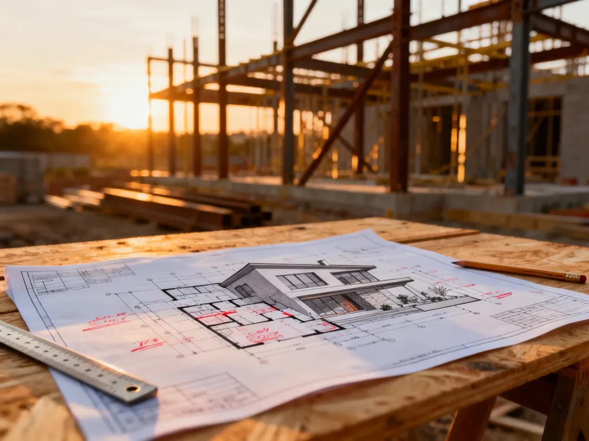 Zmiana projektu budowlanego w trakcie budowy – jak to zrobić?