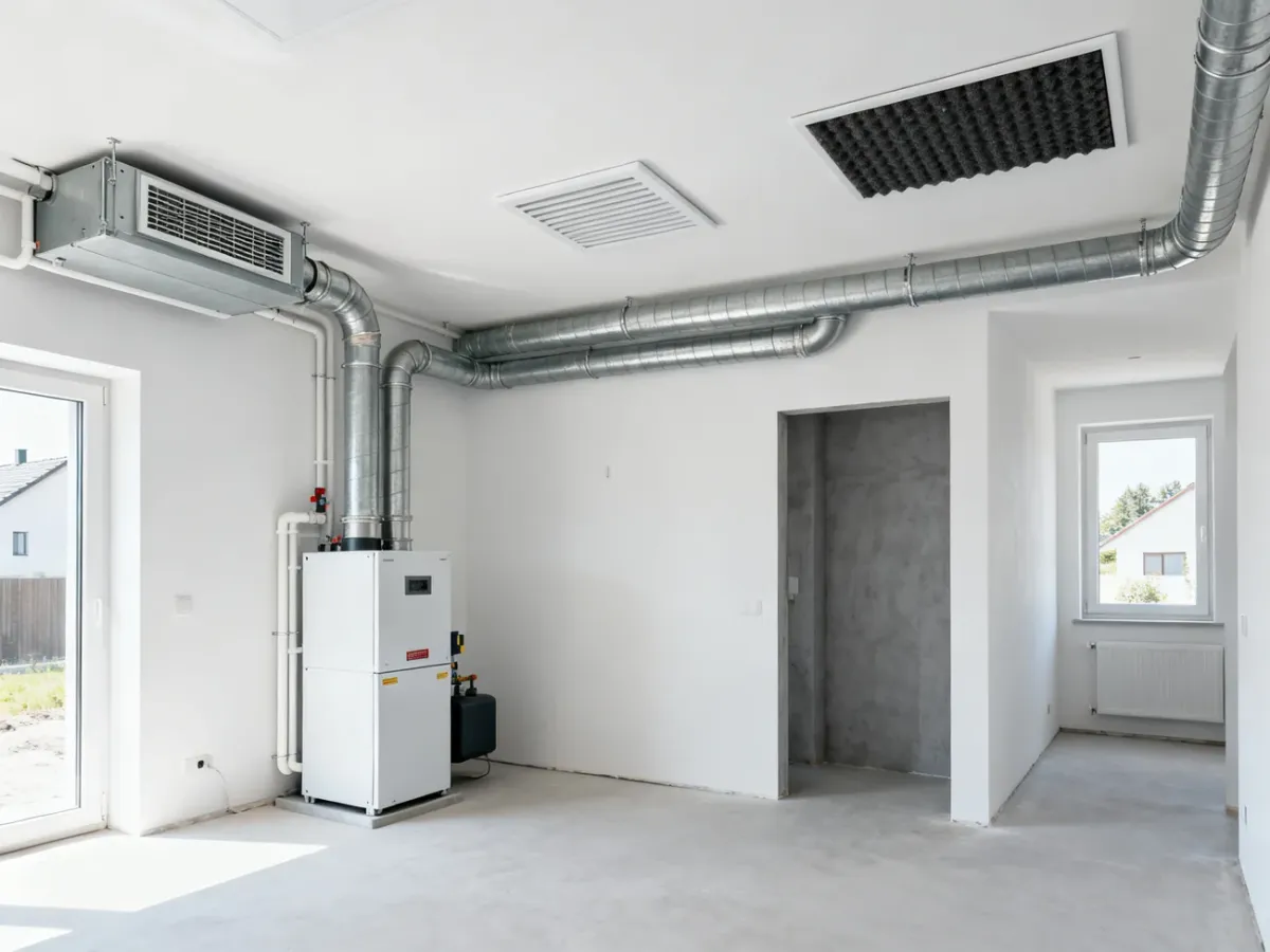 Profesjonalnie zaprojektowana instalacja wentylacji mechanicznej z rekuperatorem i kanałami